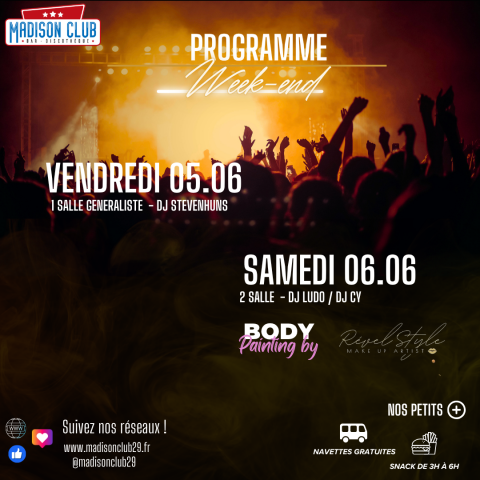 Ce week-end au Madison