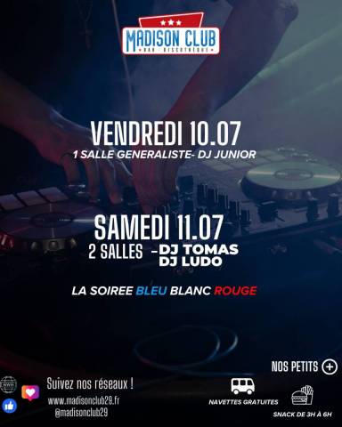 Ce week-end au Madison