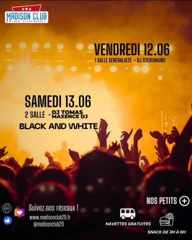 Ce week-end au Madison