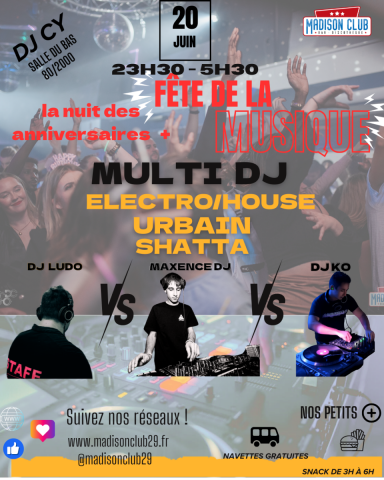 Ce week-end au Madison