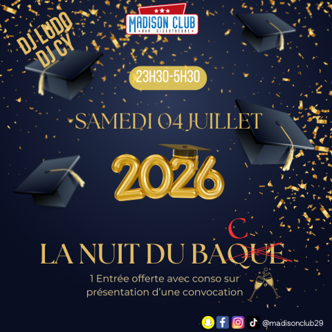 Ce week-end au Madison