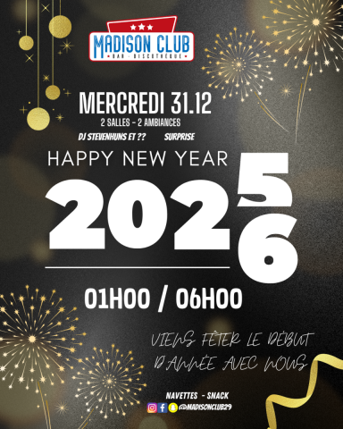 Ce week-end au Madison